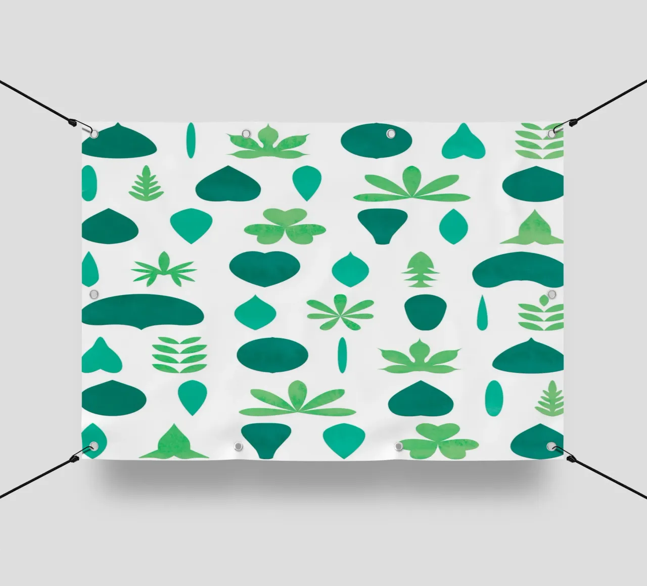 Leaf Shapes and Arrangements #1 telo in pvc da kathrinmay