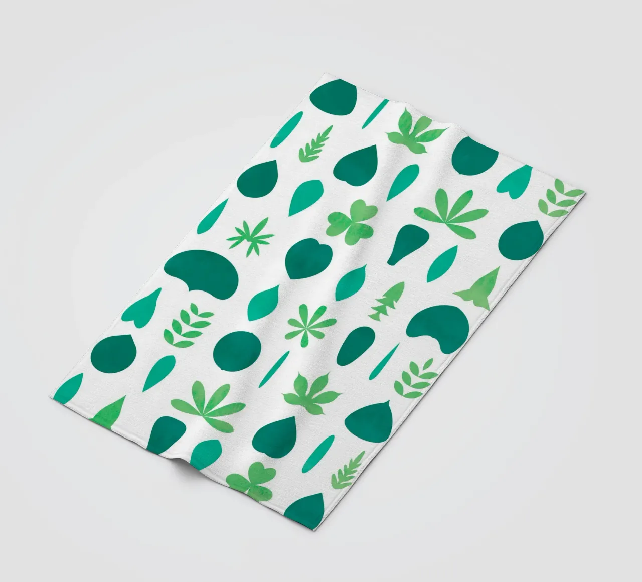 Leaf Shapes and Arrangements #1 coperta in pile da kathrinmay