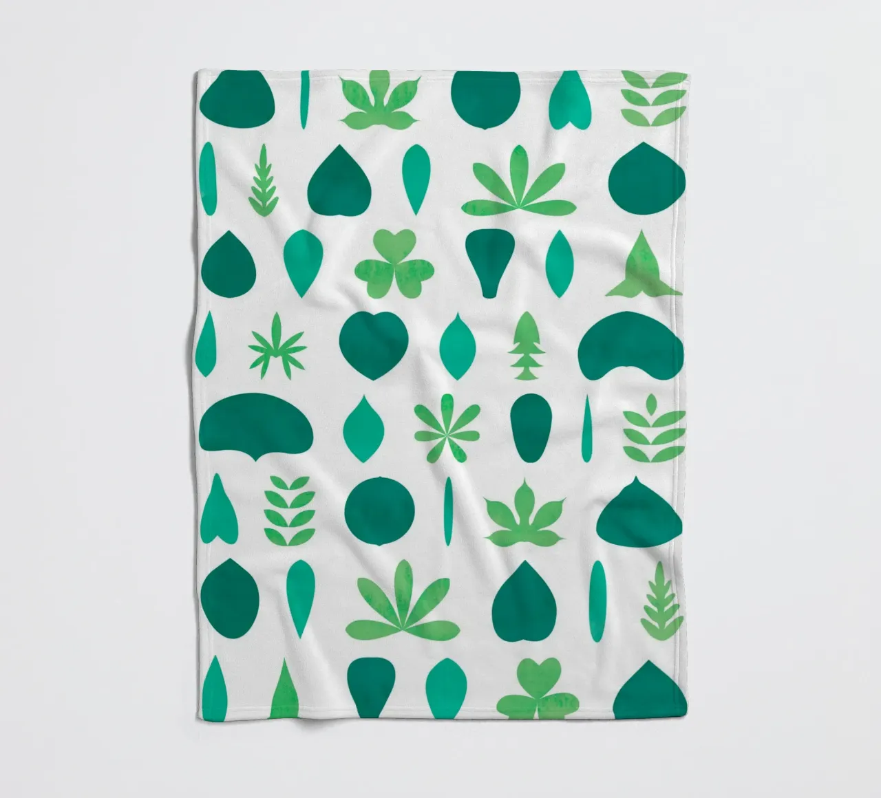Leaf Shapes and Arrangements #1 coperta in pile da kathrinmay