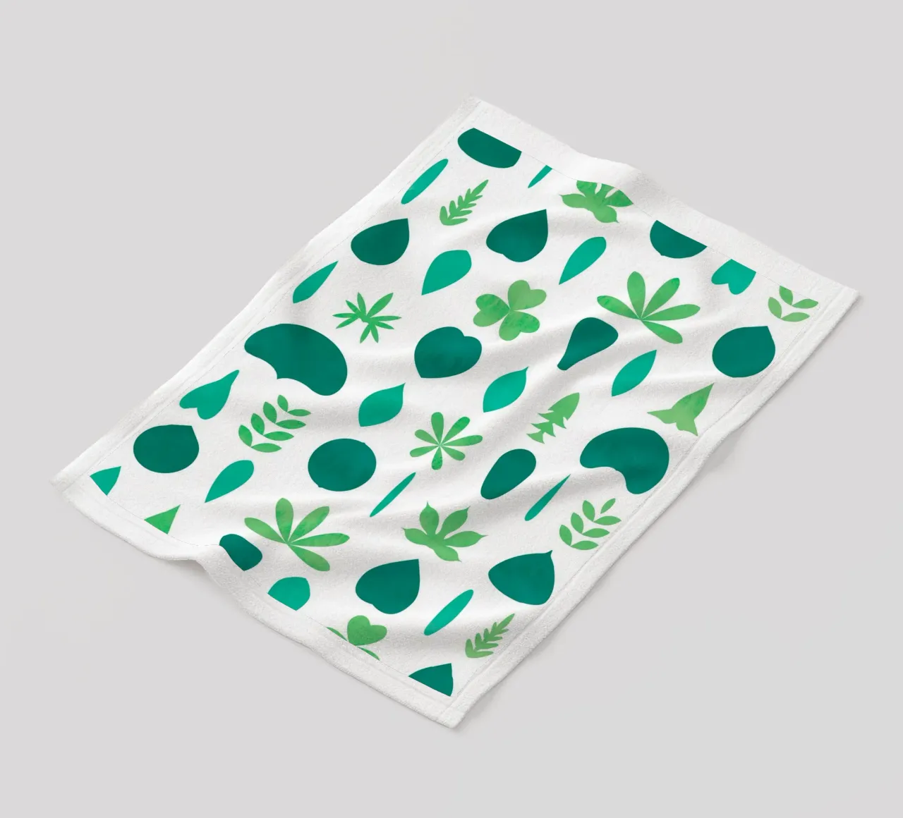 Leaf Shapes and Arrangements #1 coperta in pile da kathrinmay