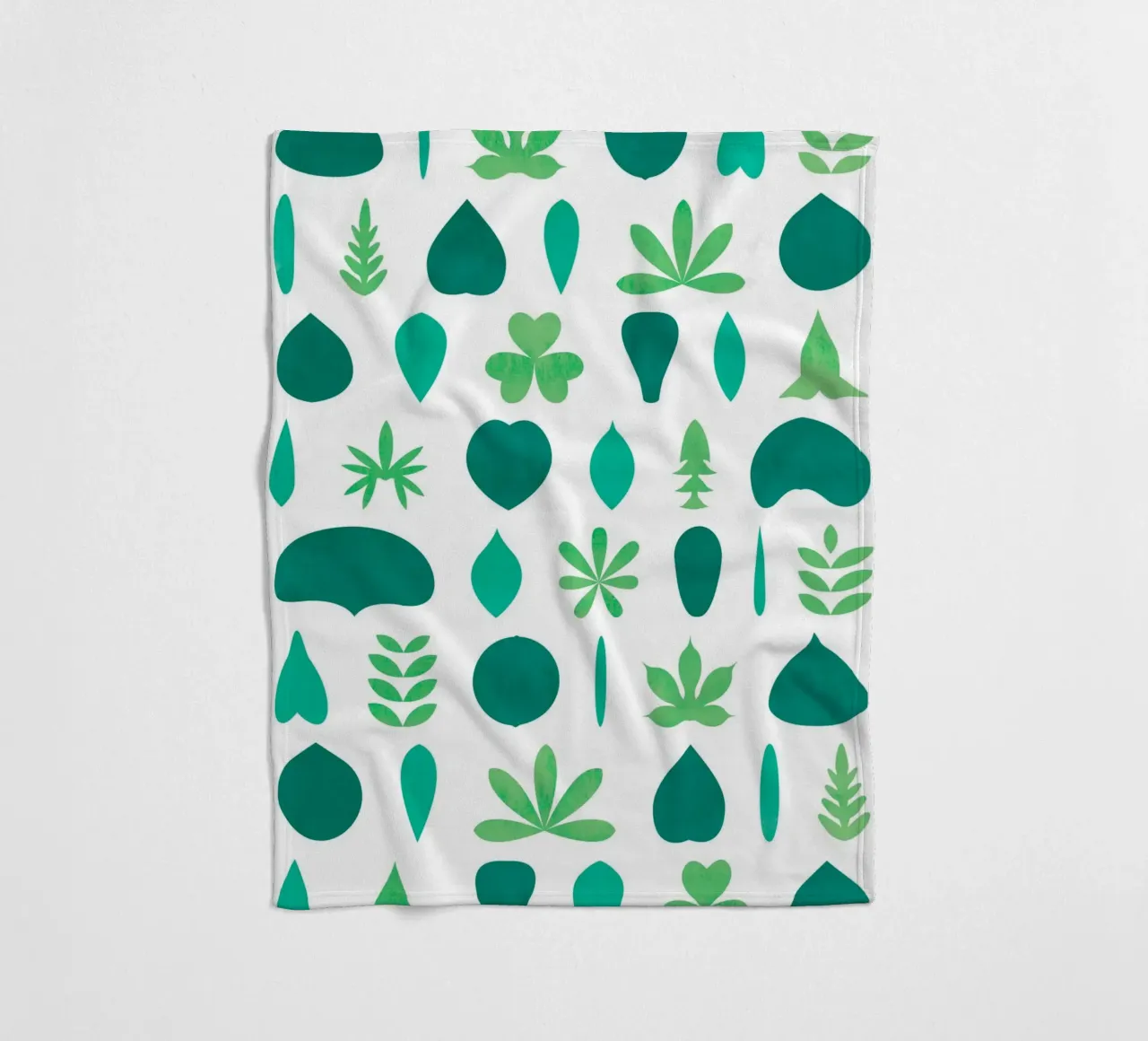 Leaf Shapes and Arrangements #1 coperta in pile da kathrinmay