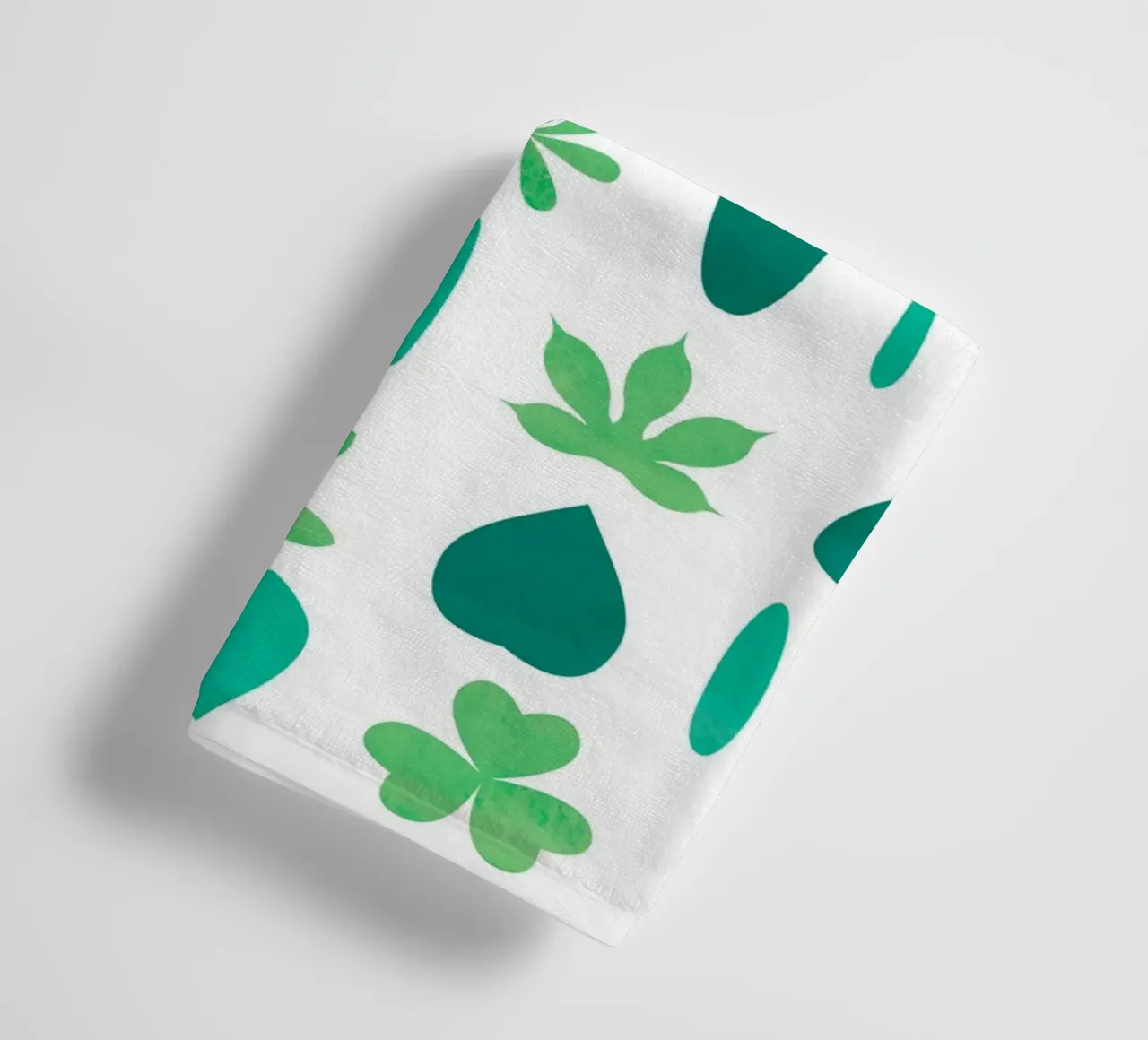 Leaf Shapes and Arrangements #1 asciugamano da bagno da kathrinmay