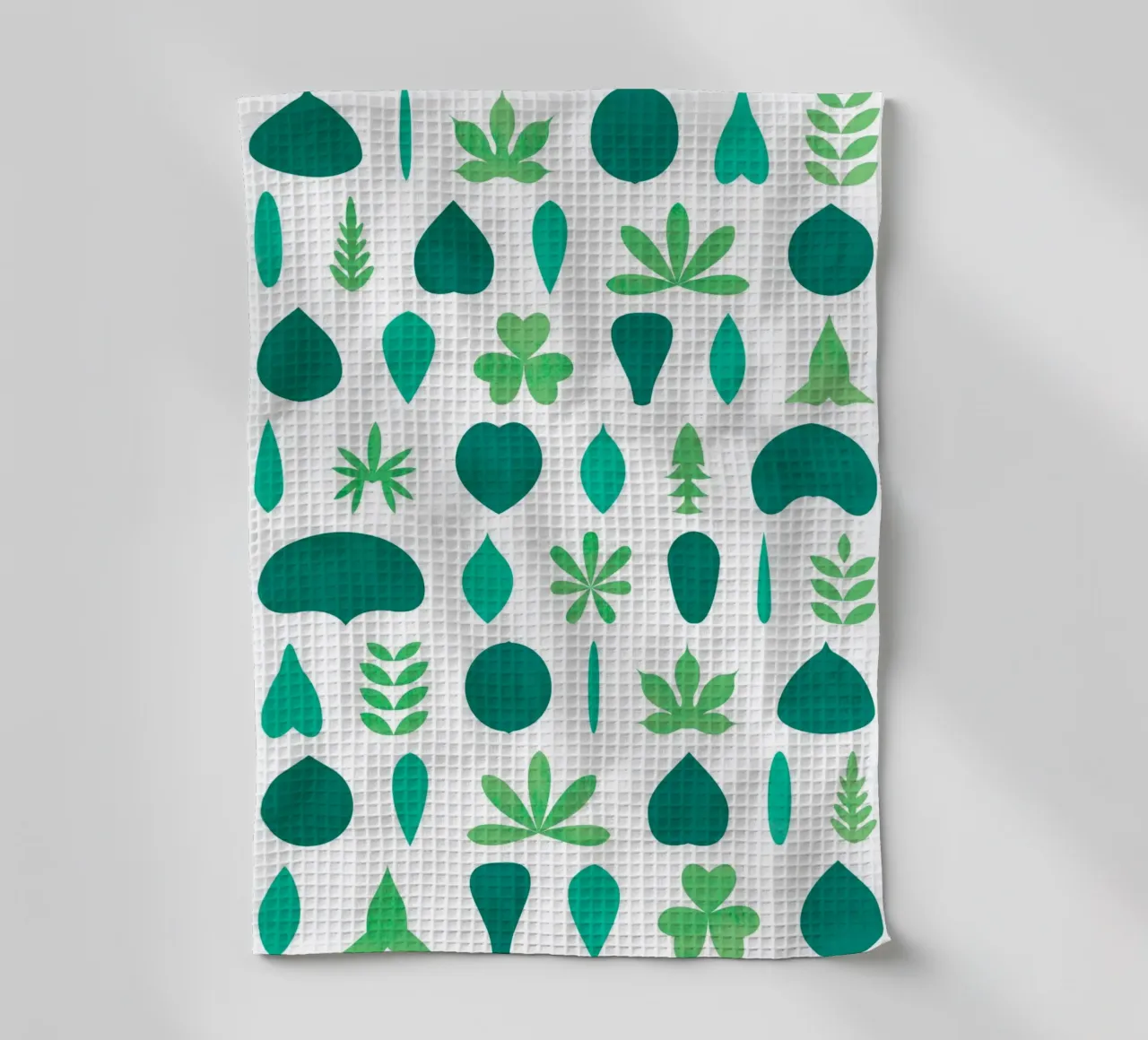 Leaf Shapes and Arrangements #1 canovaccio da cucina da kathrinmay