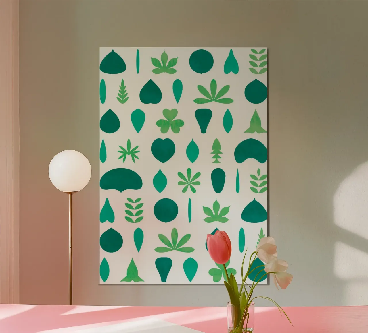Leaf Shapes and Arrangements #1 poster da kathrinmay