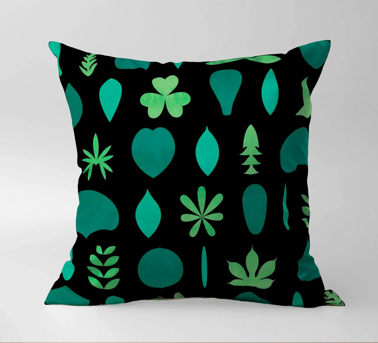 Leaf Shapes and Arrangements #2 cuscino da kathrinmay