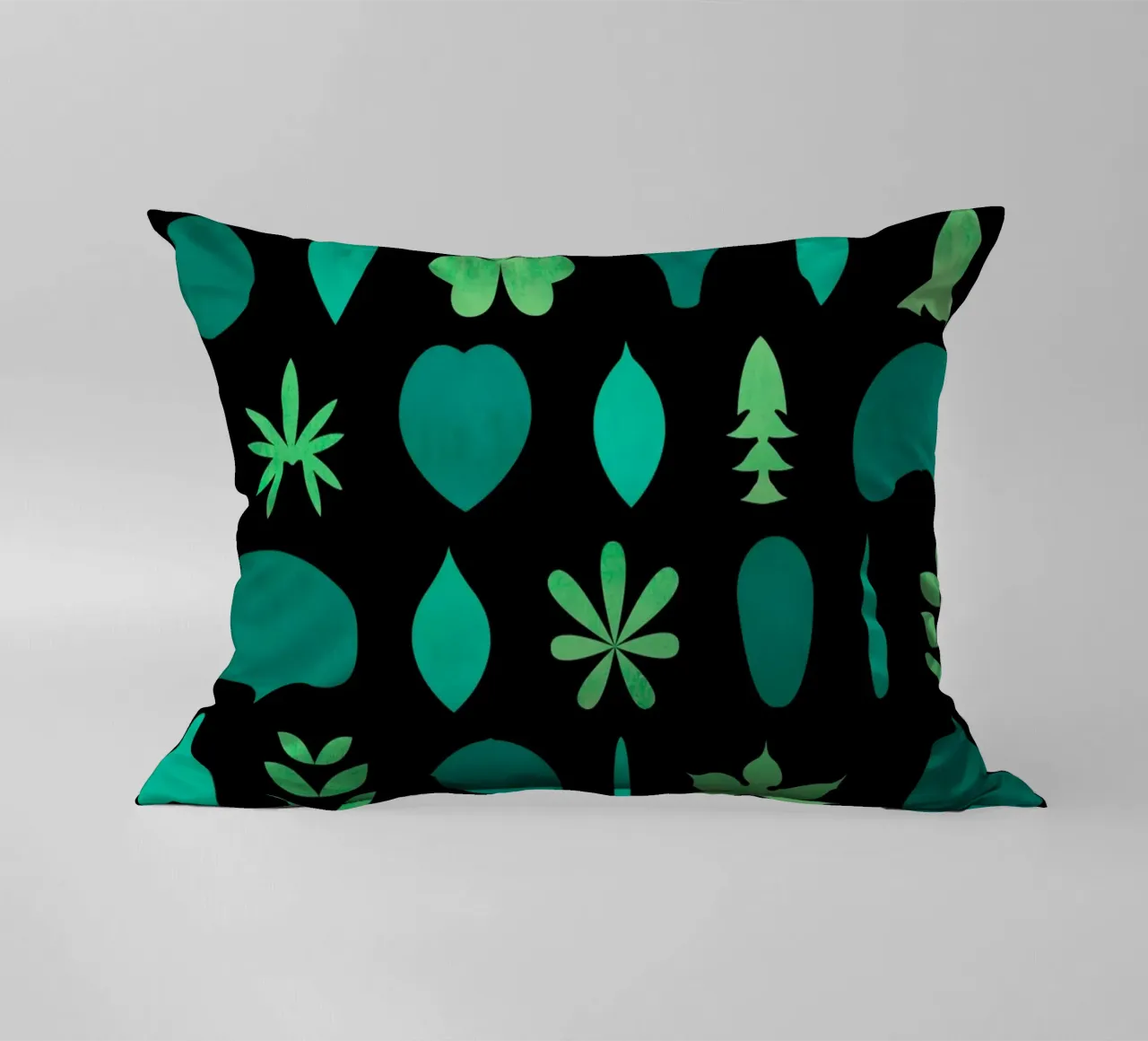 Leaf Shapes and Arrangements #2 cuscino da kathrinmay