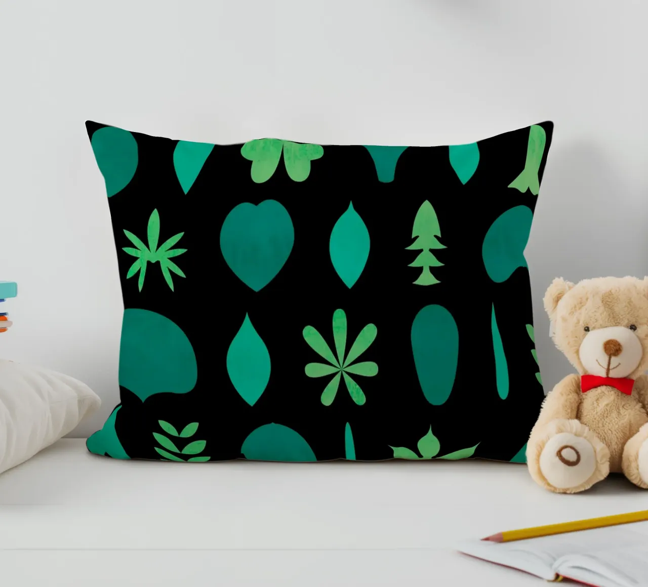 Leaf Shapes and Arrangements #2 cuscino da kathrinmay