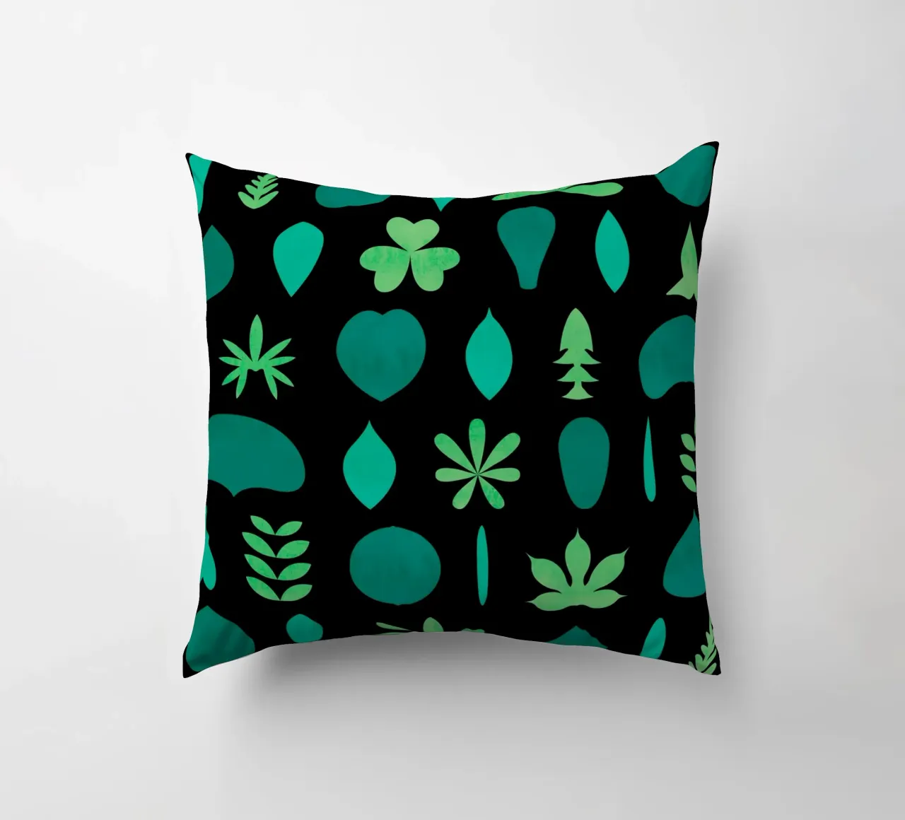 Leaf Shapes and Arrangements #2 cuscino da kathrinmay
