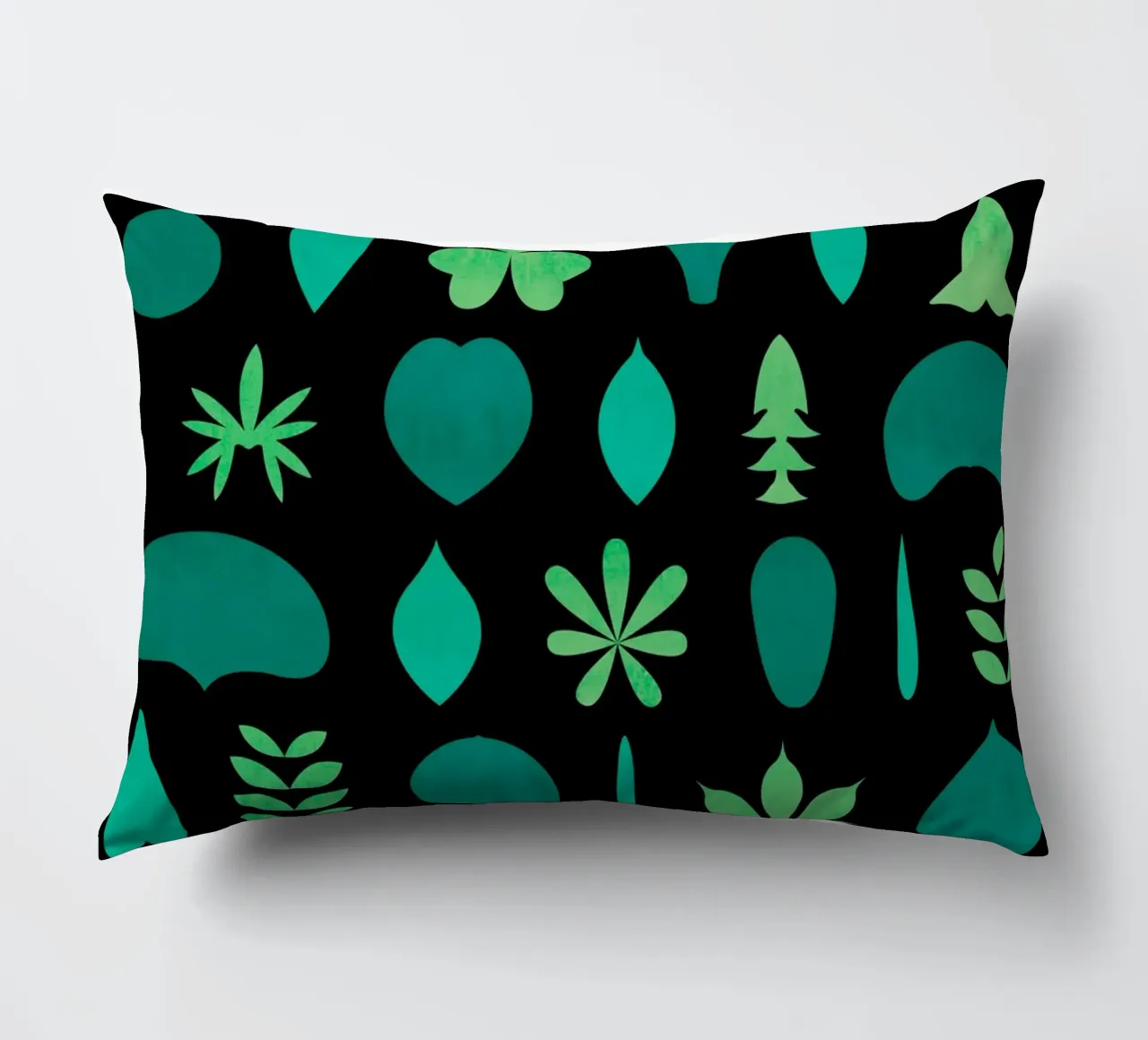 Leaf Shapes and Arrangements #2 cuscino da kathrinmay