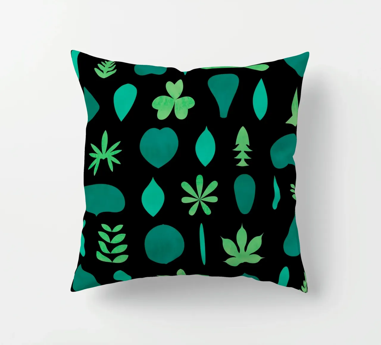 Leaf Shapes and Arrangements #2 cuscino da kathrinmay