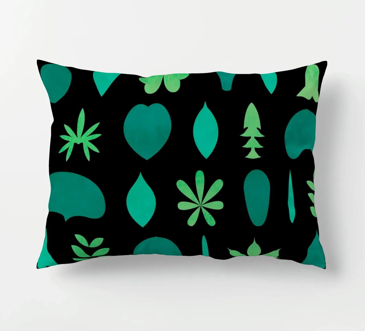 Leaf Shapes and Arrangements #2 cuscino da kathrinmay