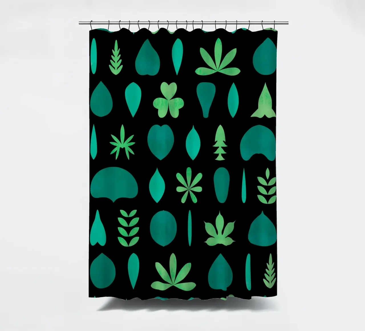 Leaf Shapes and Arrangements #2 tenda da doccia da kathrinmay