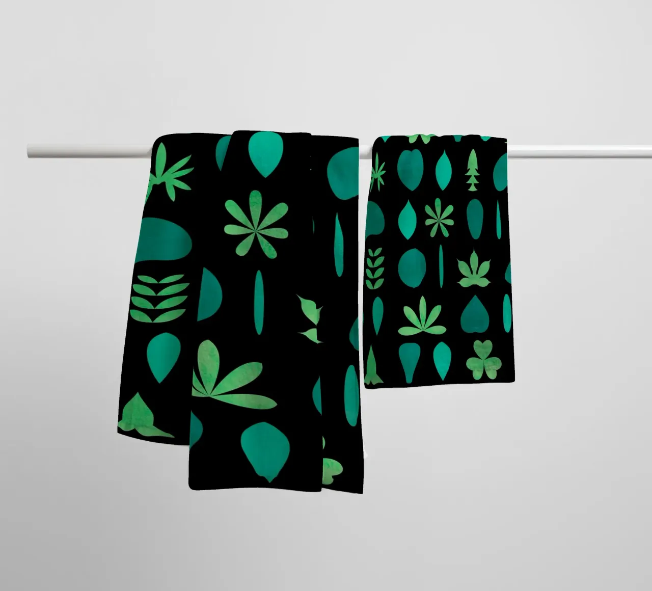 Leaf Shapes and Arrangements #2 asciugamano da bagno da kathrinmay