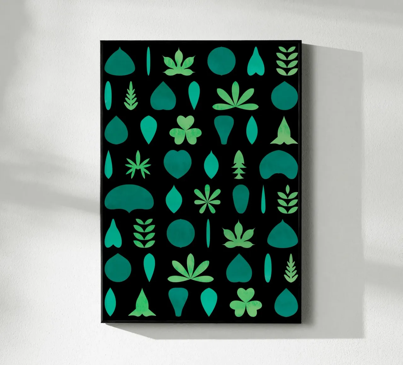 Leaf Shapes and Arrangements #2 plexiglass da kathrinmay