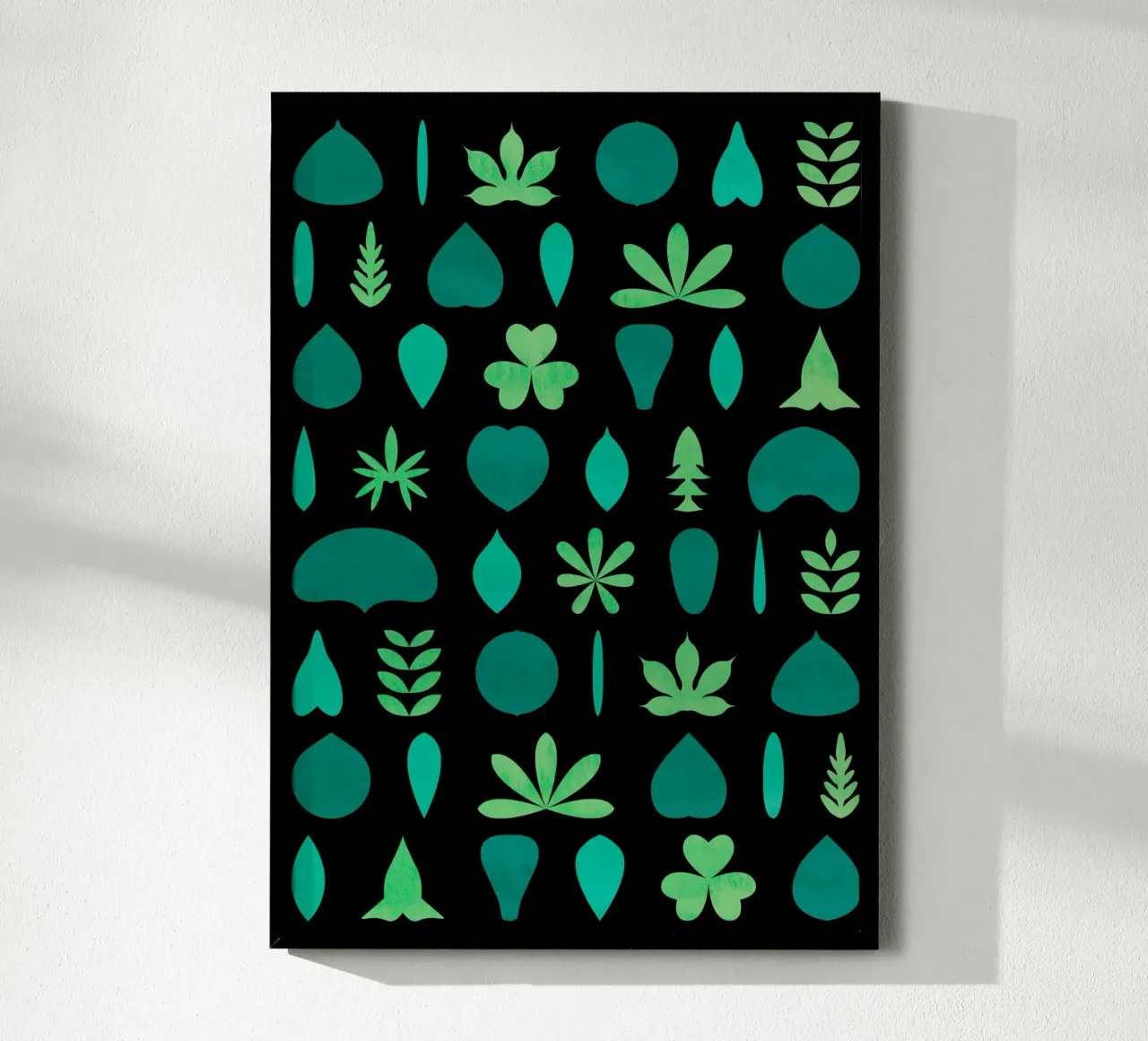 Leaf Shapes and Arrangements #2 poster da kathrinmay