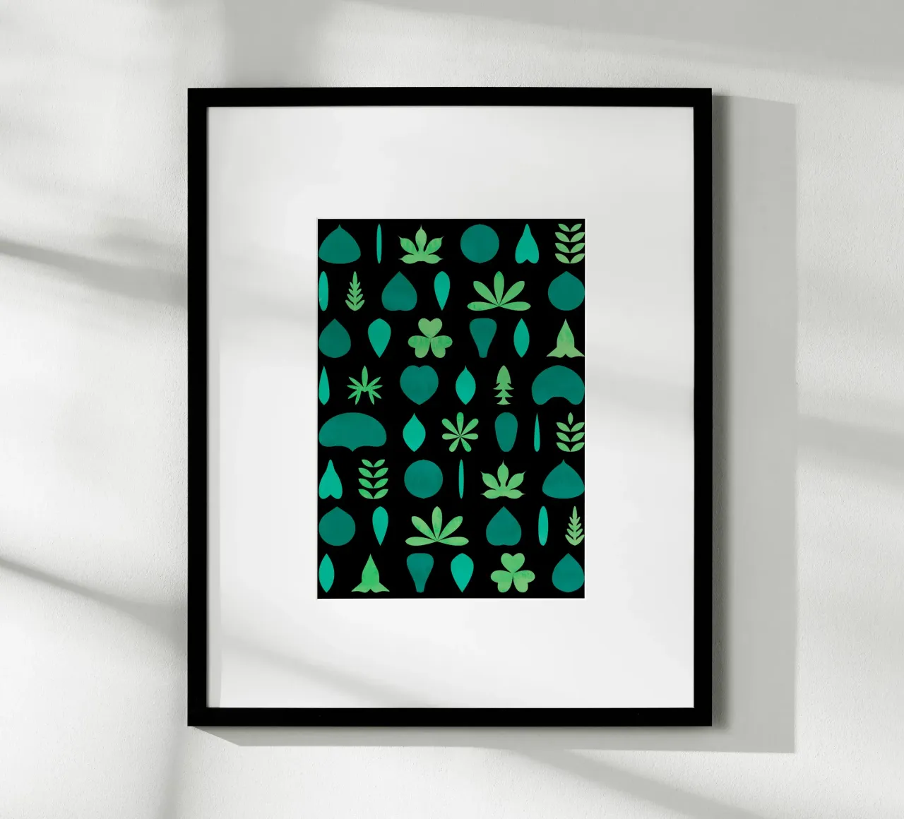 Leaf Shapes and Arrangements #2 poster da kathrinmay