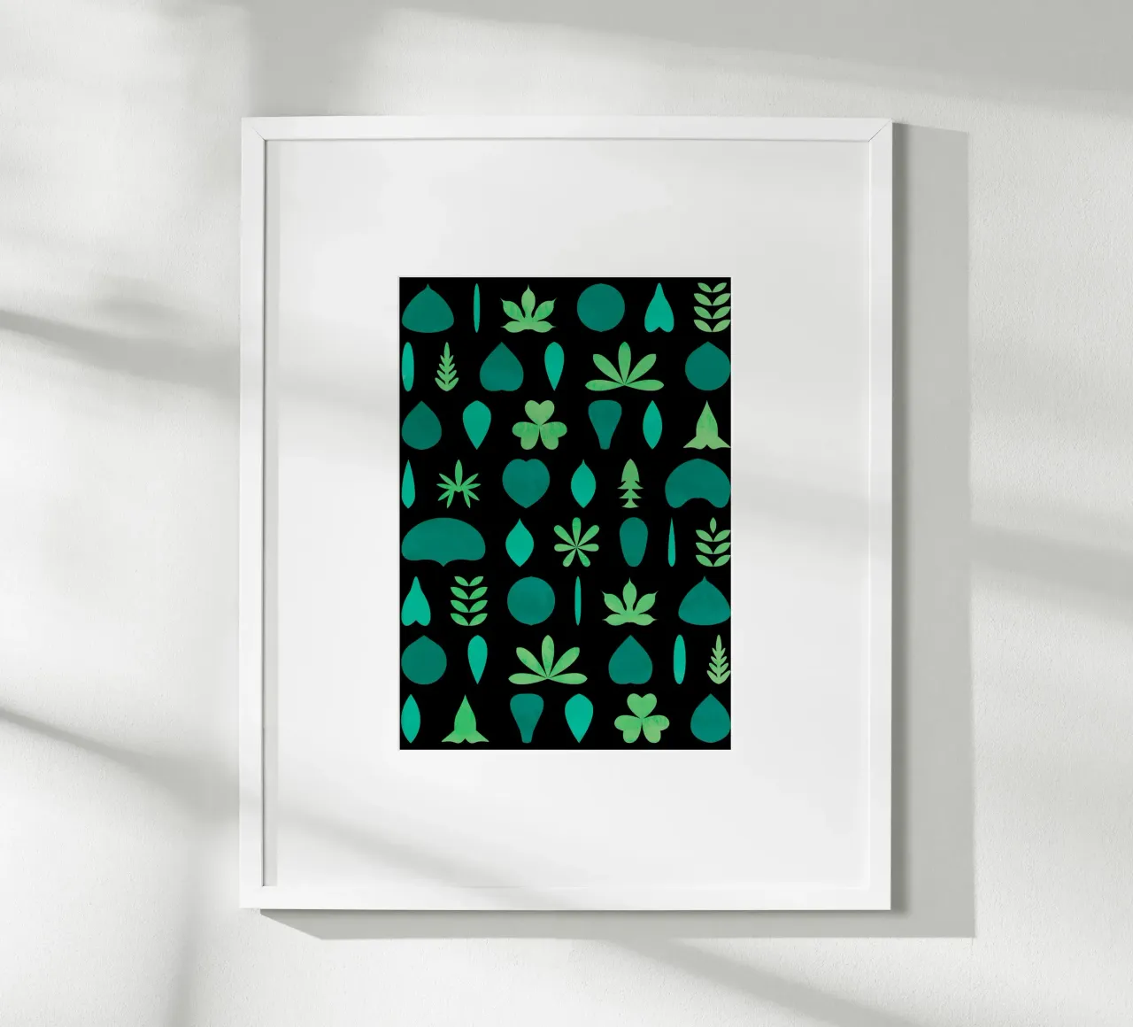 Leaf Shapes and Arrangements #2 poster da kathrinmay