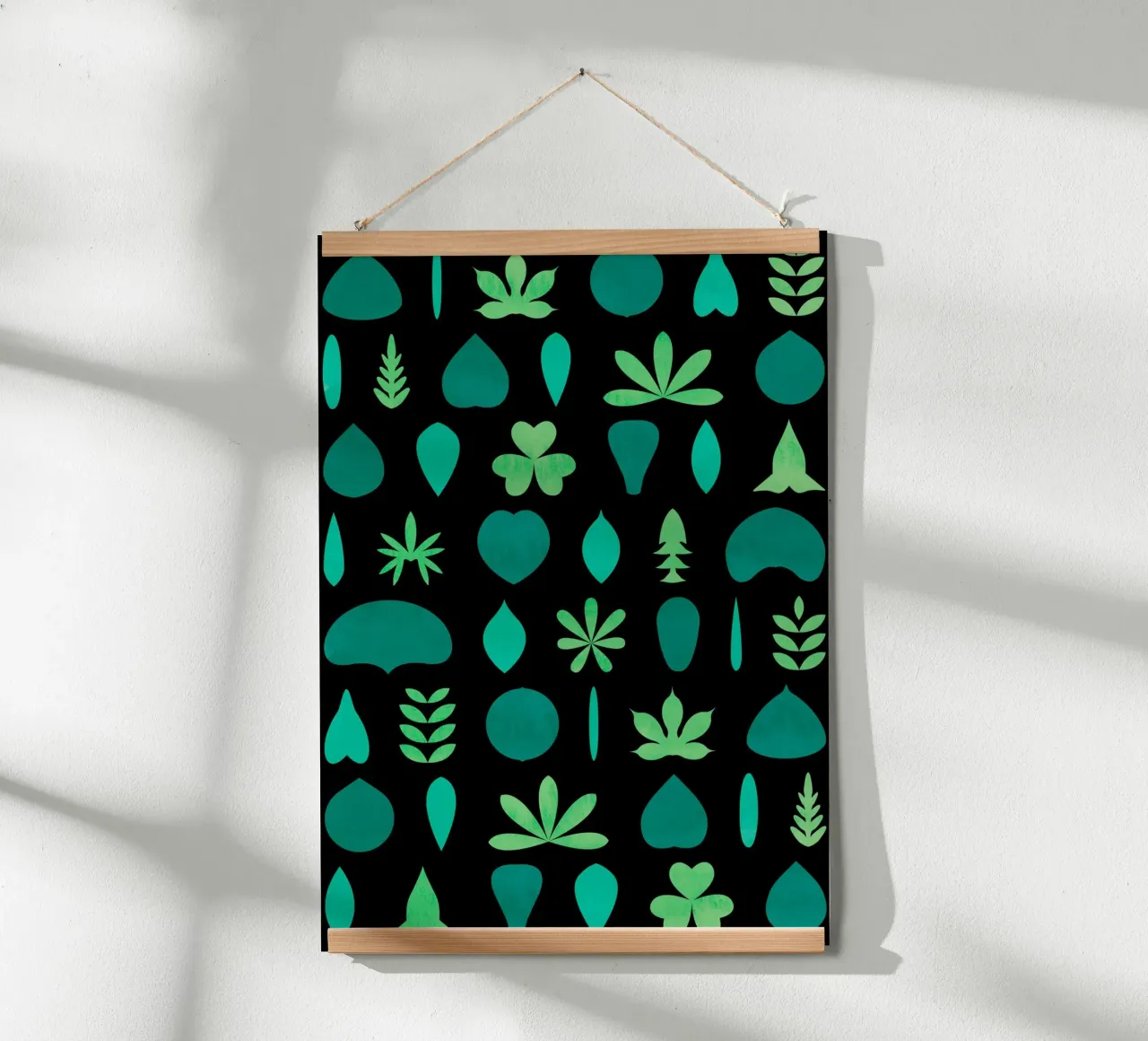 Leaf Shapes and Arrangements #2 poster da kathrinmay
