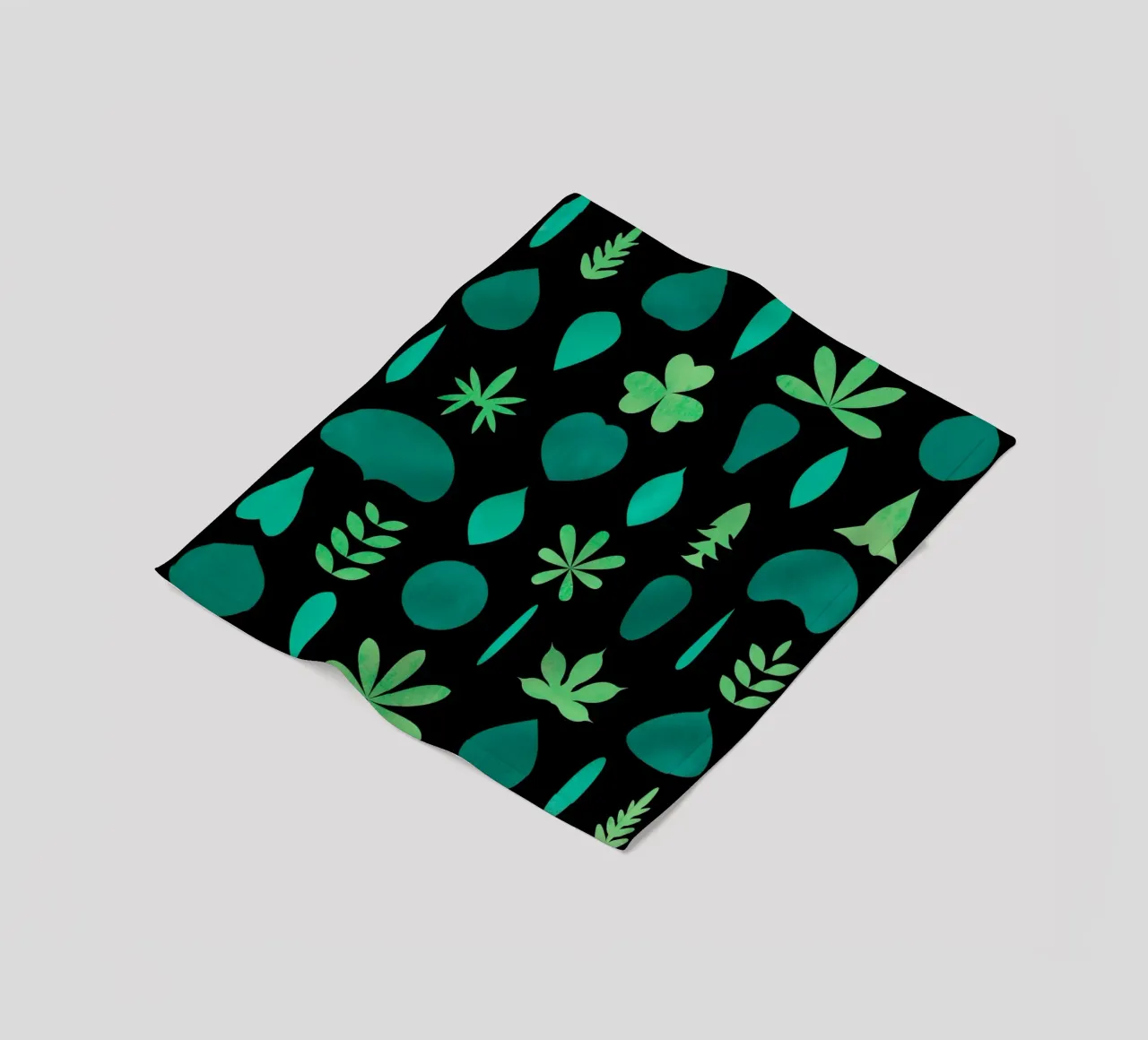Leaf Shapes and Arrangements #2 coperta in pile da kathrinmay