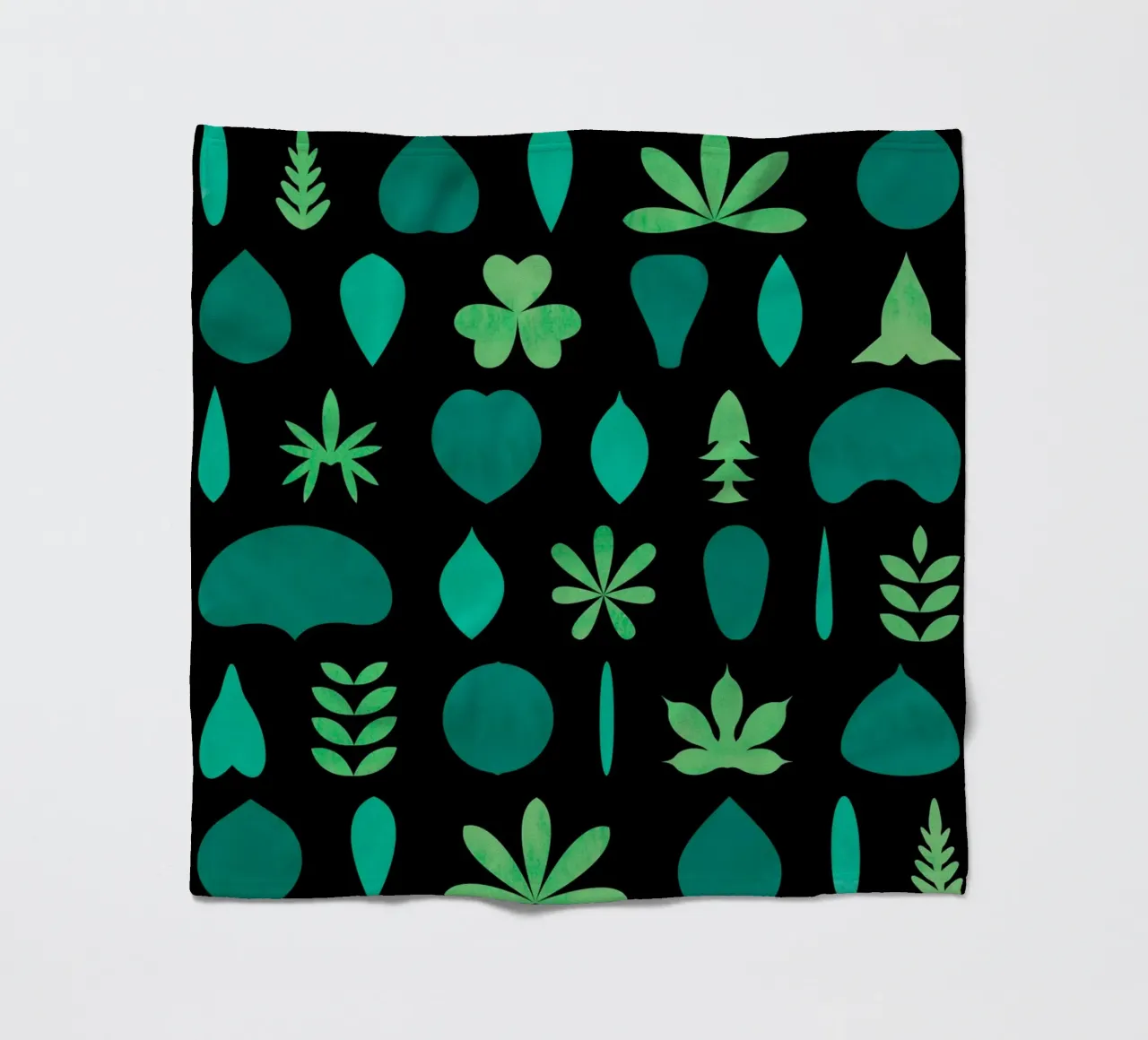 Leaf Shapes and Arrangements #2 coperta in pile da kathrinmay