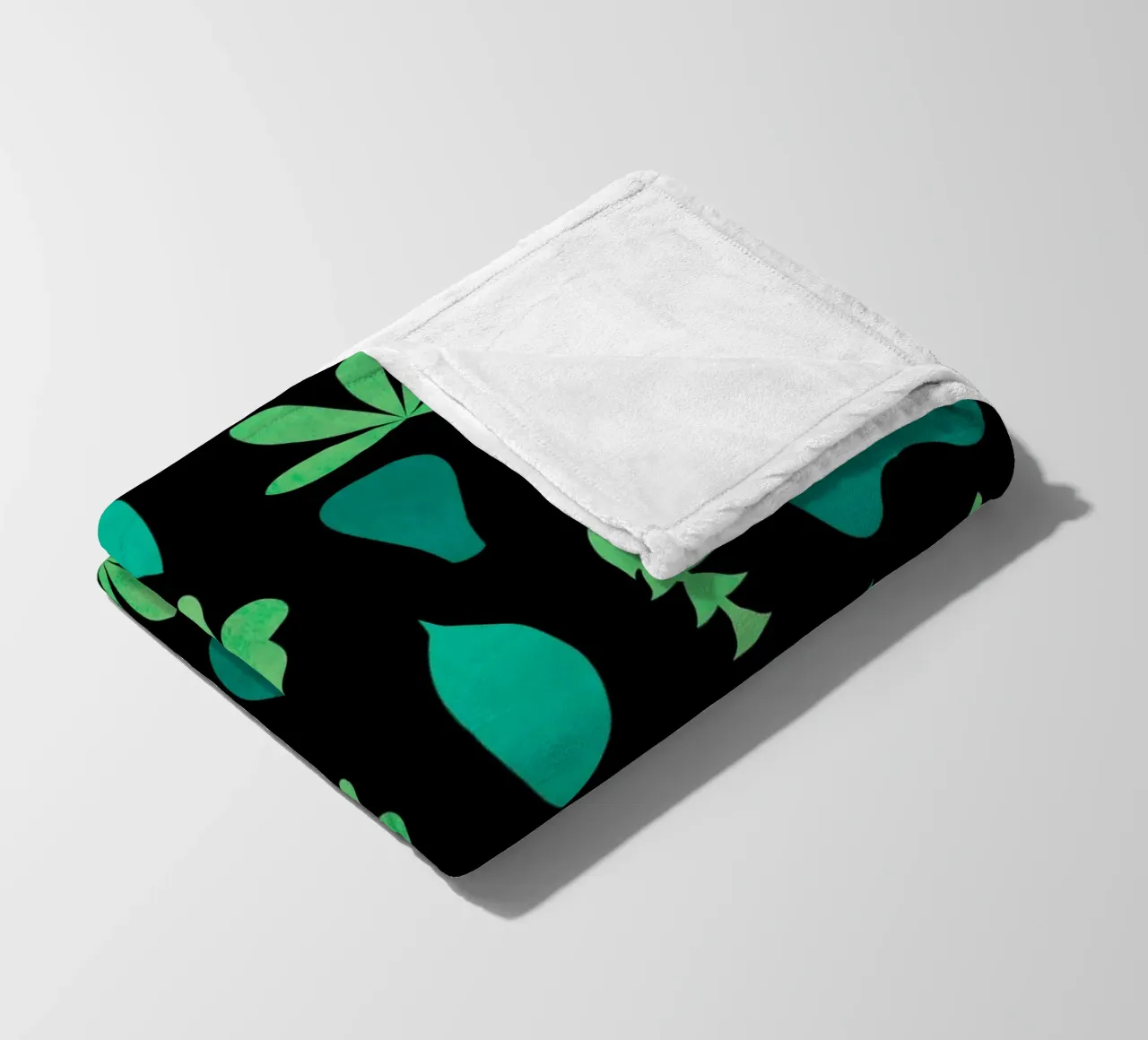 Leaf Shapes and Arrangements #2 coperta in pile da kathrinmay