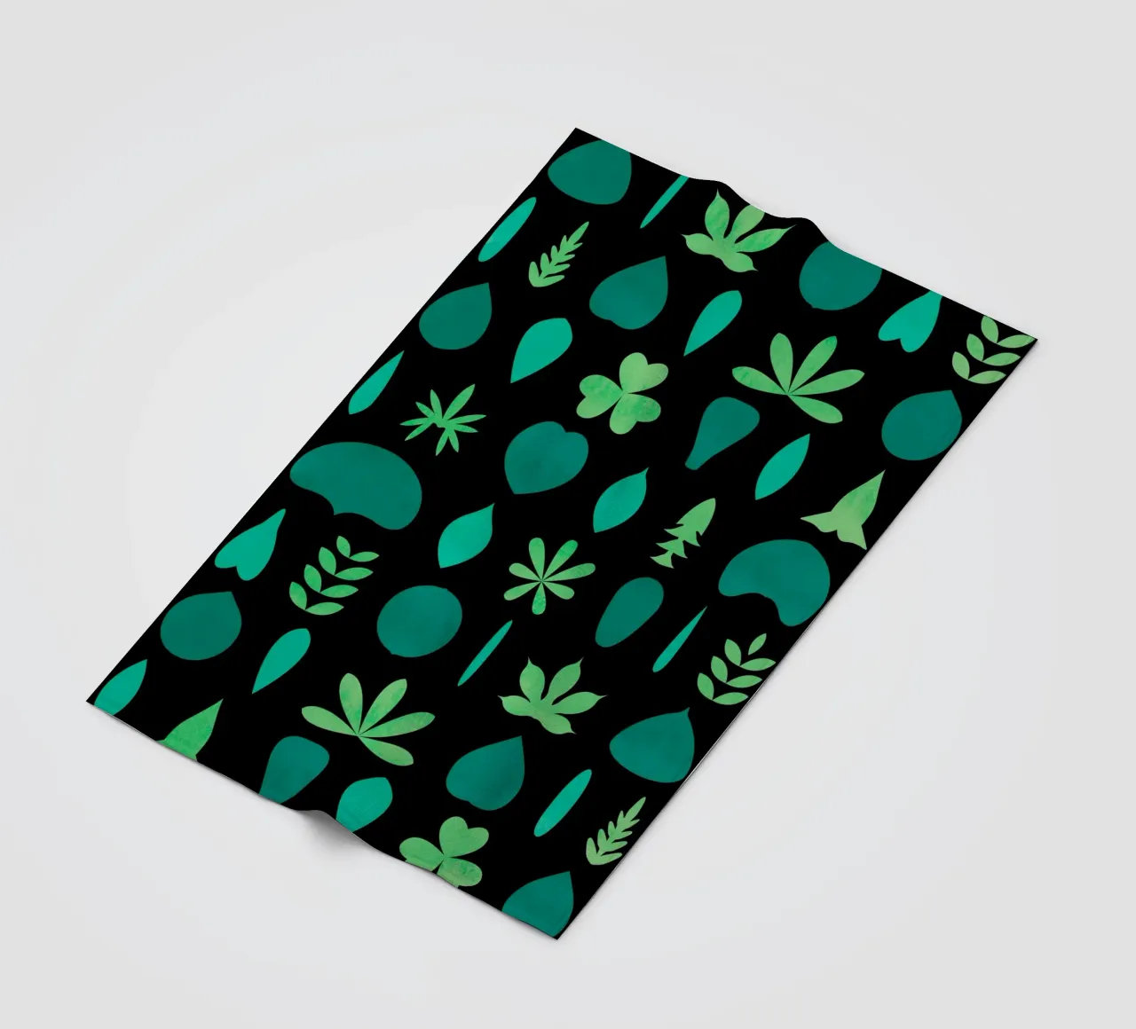 Leaf Shapes and Arrangements #2 coperta in pile da kathrinmay