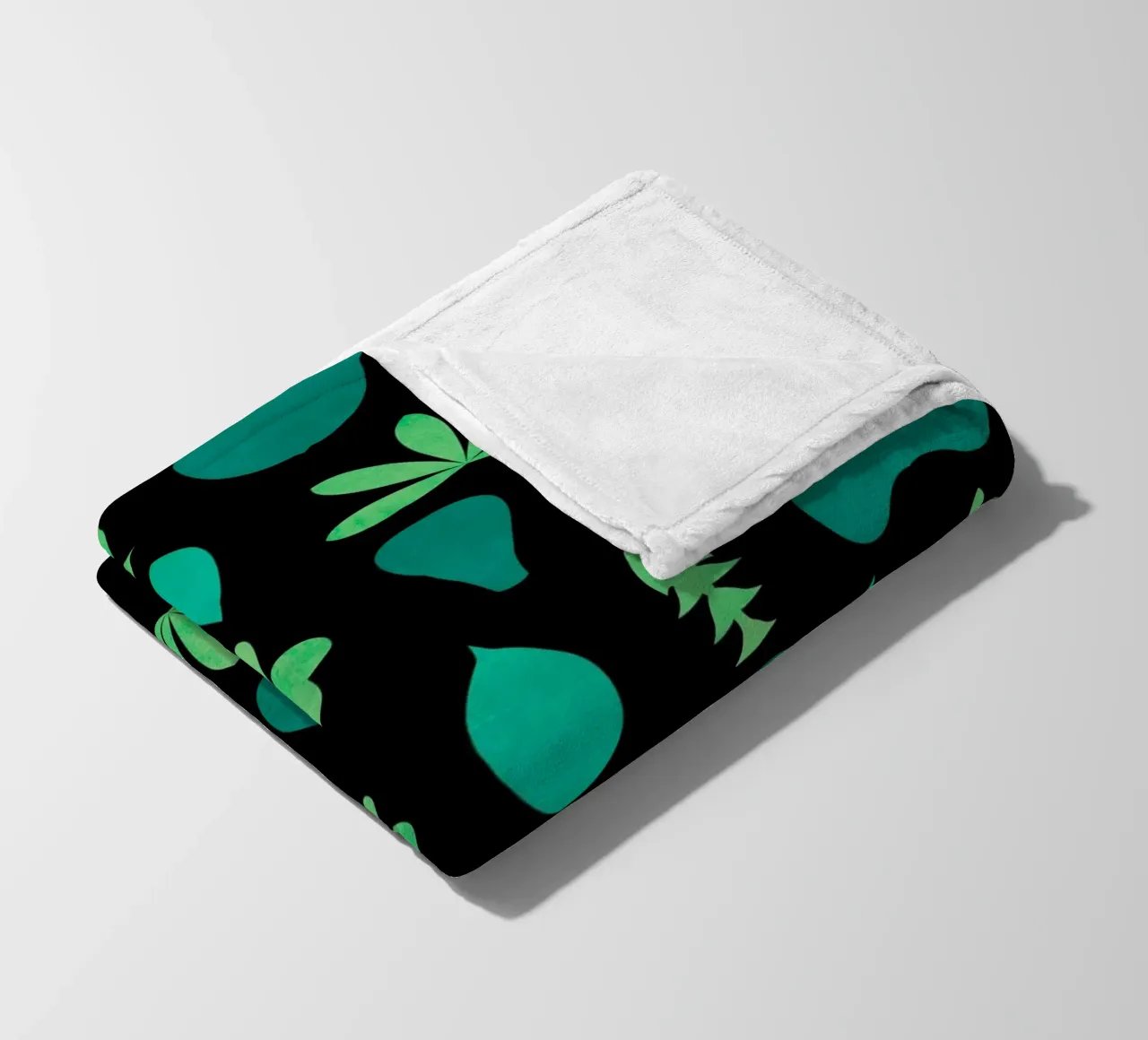 Leaf Shapes and Arrangements #2 coperta in pile da kathrinmay