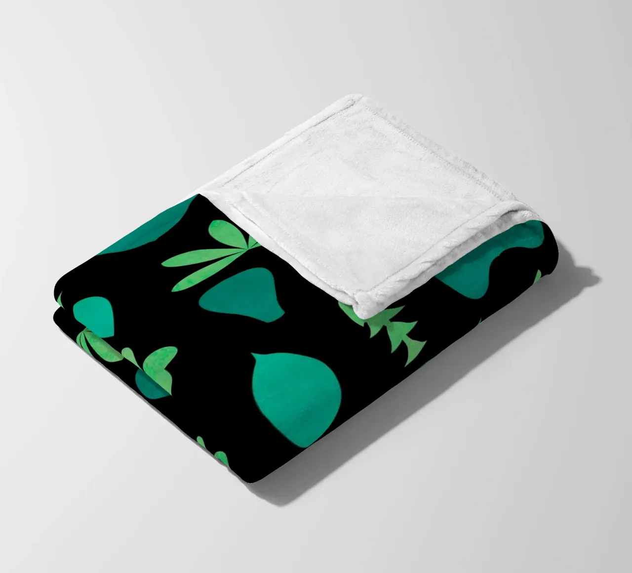 Leaf Shapes and Arrangements #2 coperta in pile da kathrinmay