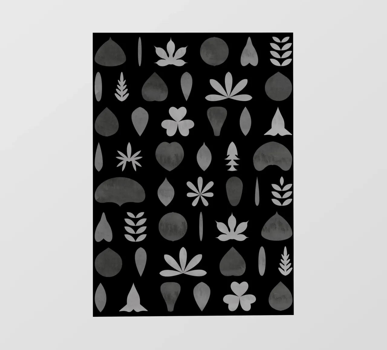 Leaf Shapes and Arrangements #3 telo in pvc da kathrinmay