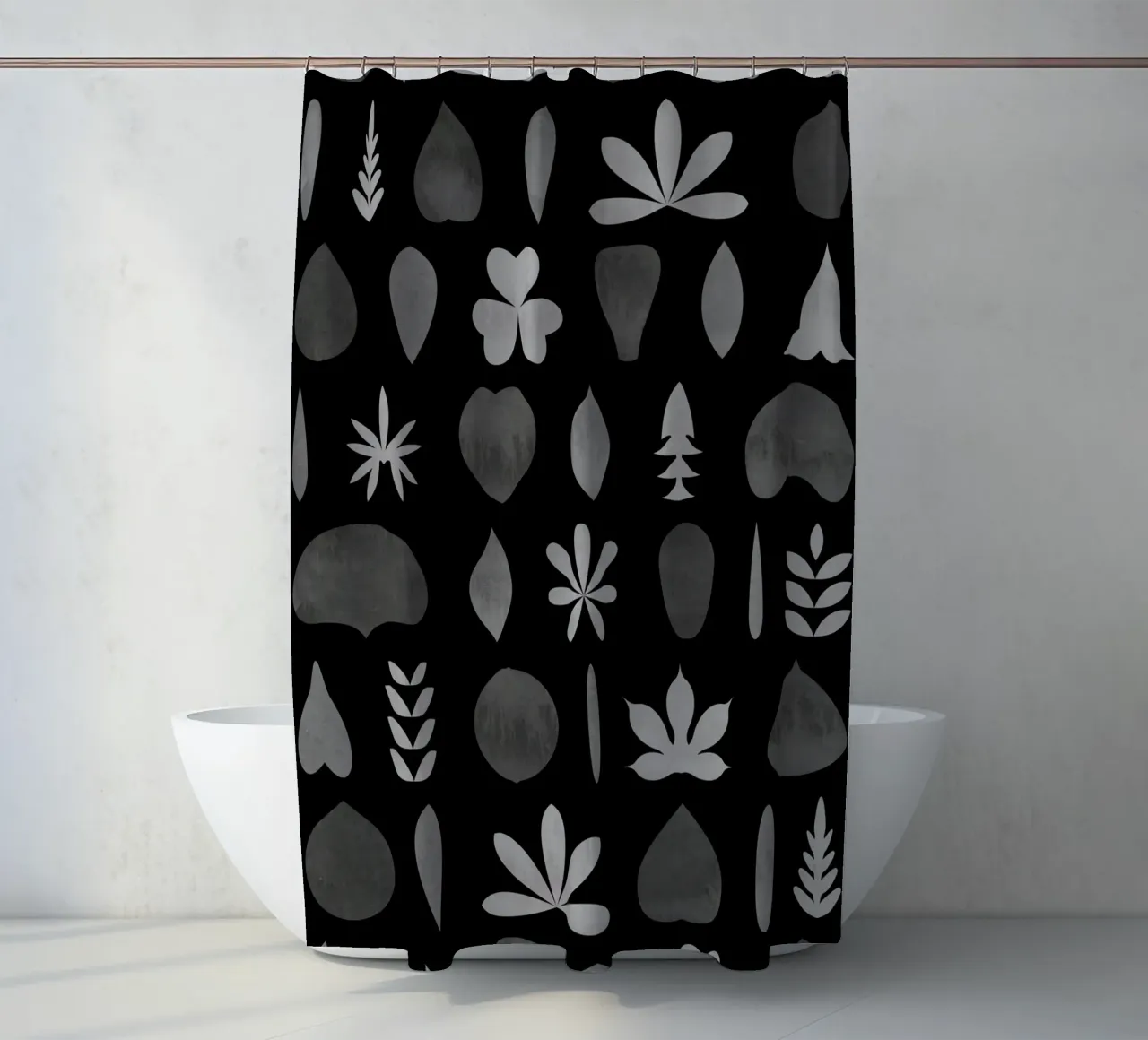 Leaf Shapes and Arrangements #3 tenda da doccia da kathrinmay