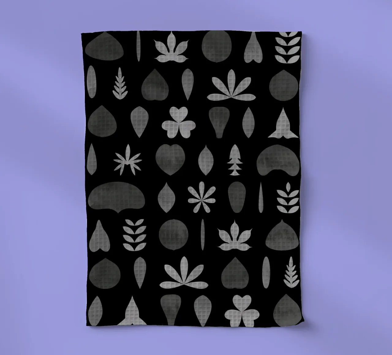 Leaf Shapes and Arrangements #3 canovaccio da cucina da kathrinmay