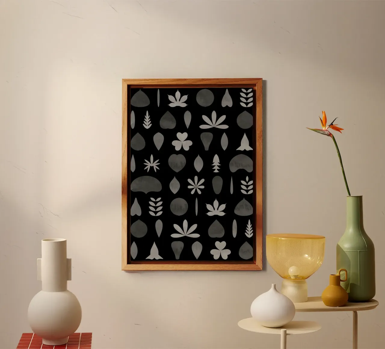 Leaf Shapes and Arrangements #3 alluminio dibond da kathrinmay