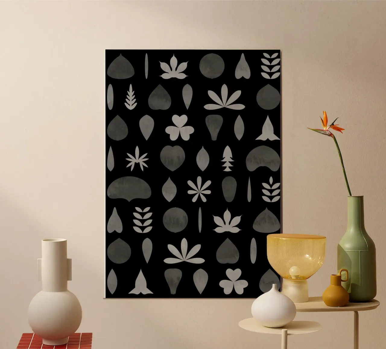 Leaf Shapes and Arrangements #3 alluminio dibond da kathrinmay