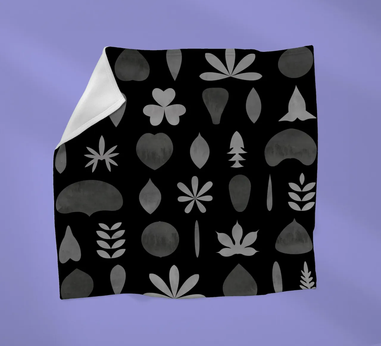Leaf Shapes and Arrangements #3 coperta in pile da kathrinmay