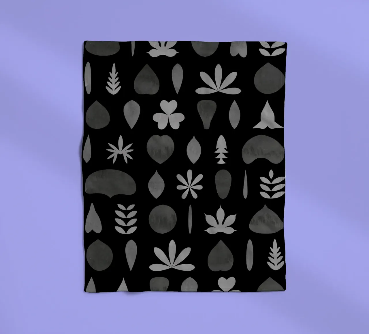 Leaf Shapes and Arrangements #3 coperta in pile da kathrinmay