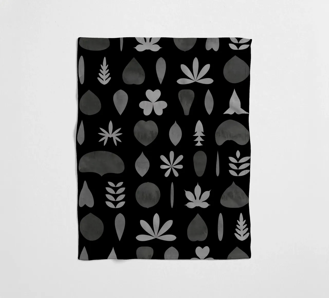 Leaf Shapes and Arrangements #3 coperta in pile da kathrinmay