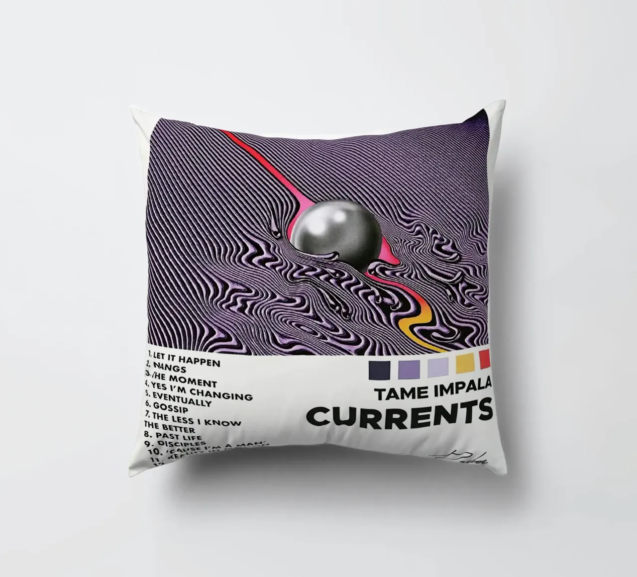 Kevin Parker Tame Impala Current cuscino da Roronoa7