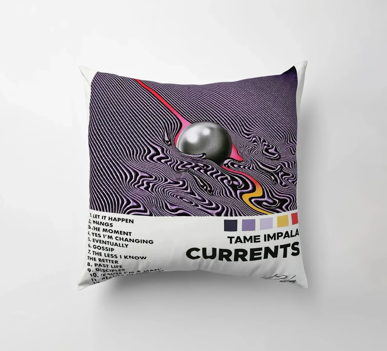 Kevin Parker Tame Impala Current cuscino da Roronoa7