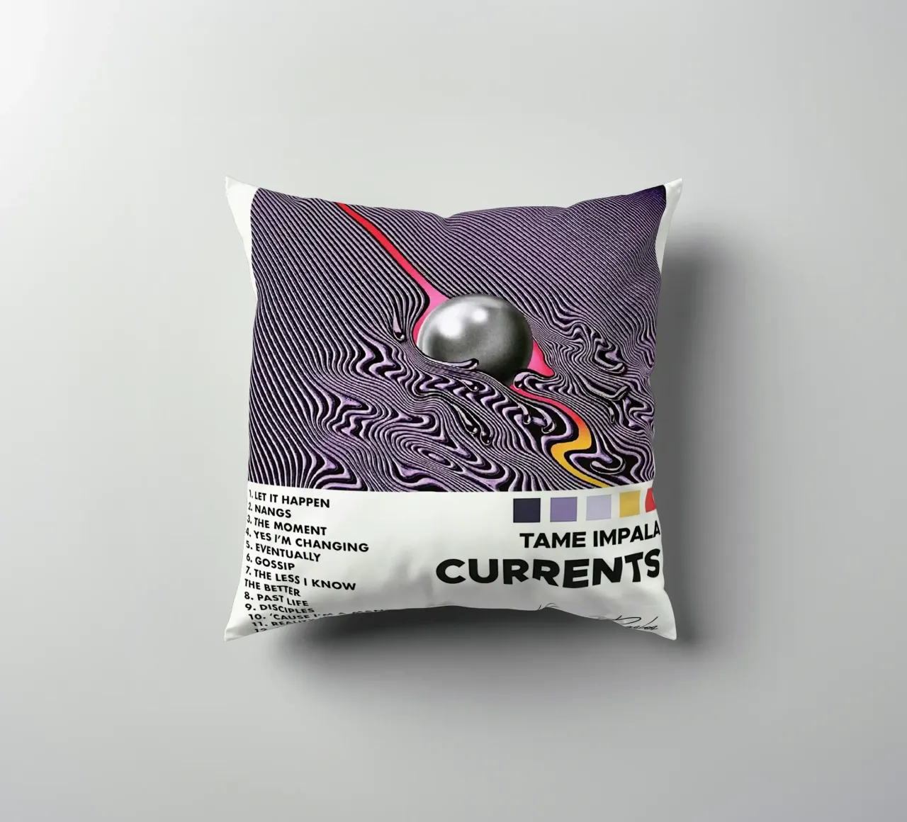 Kevin Parker Tame Impala Current cuscino da Roronoa7