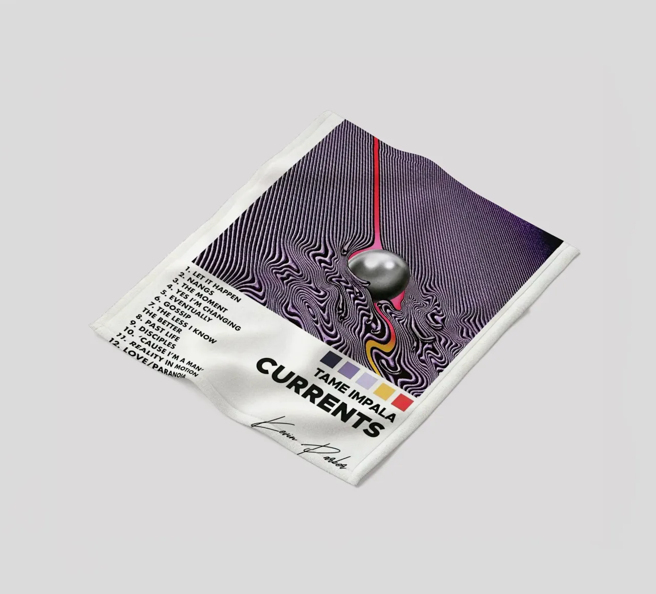 Kevin Parker Tame Impala Current coperta in pile da Roronoa7