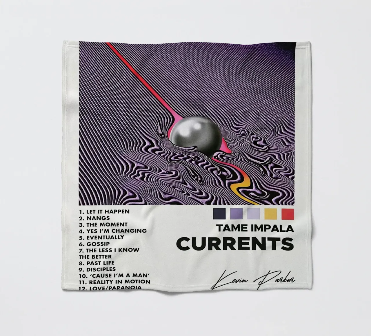 Kevin Parker Tame Impala Current coperta in pile da Roronoa7