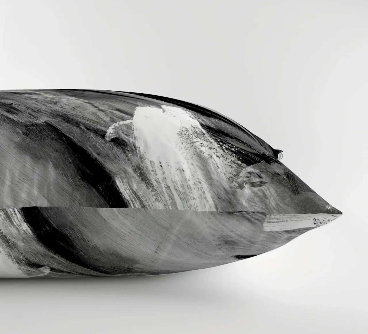 Abstract Artwork Greyscale #1 cuscino da kathrinmay