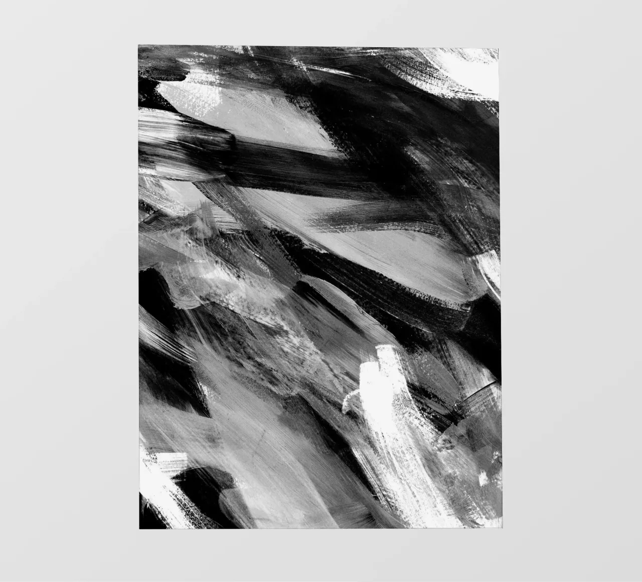 Abstract Artwork Greyscale #1 pellicola backlit da kathrinmay