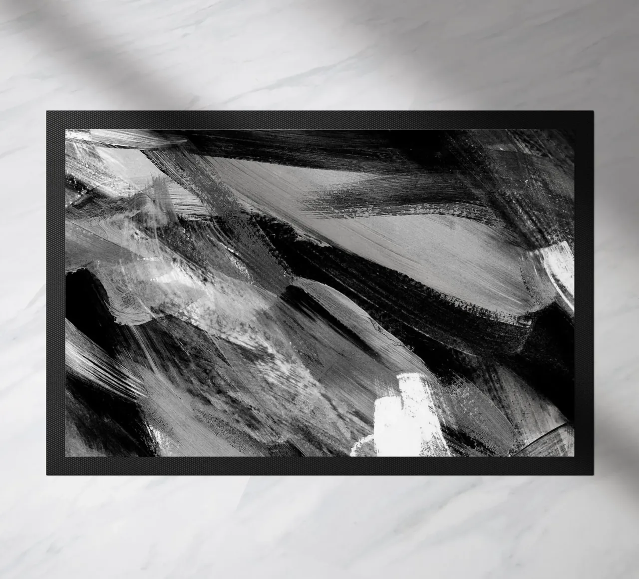 Abstract Artwork Greyscale #1 zerbino da kathrinmay