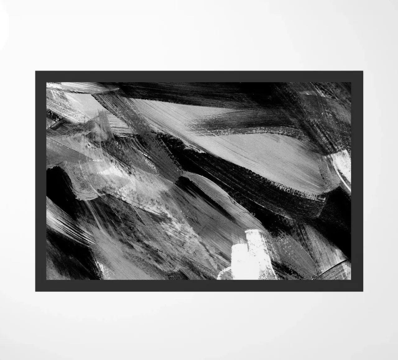 Abstract Artwork Greyscale #1 zerbino da kathrinmay