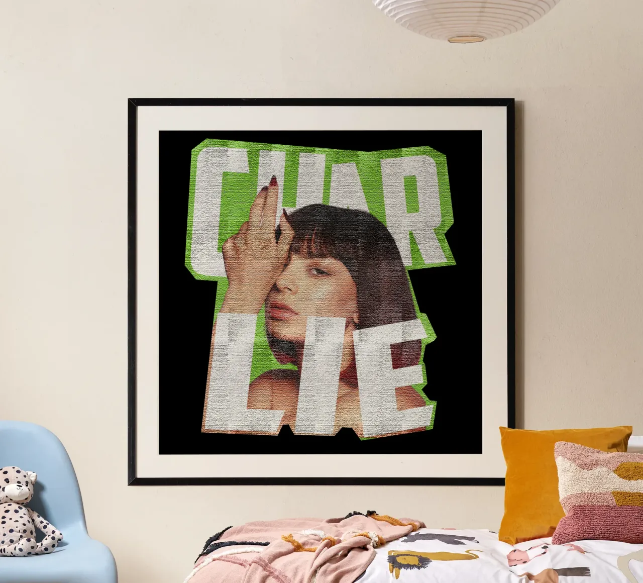 Maglietta classica Charlie Brat poster da skurtow