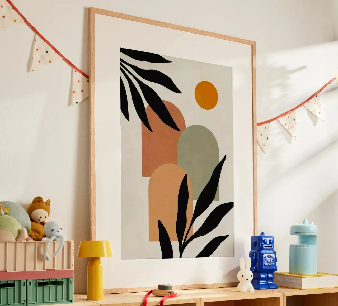 window shape branch poster con telaio in plastica da chaodays