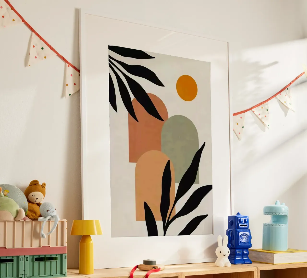 window shape branch poster con telaio in plastica da chaodays