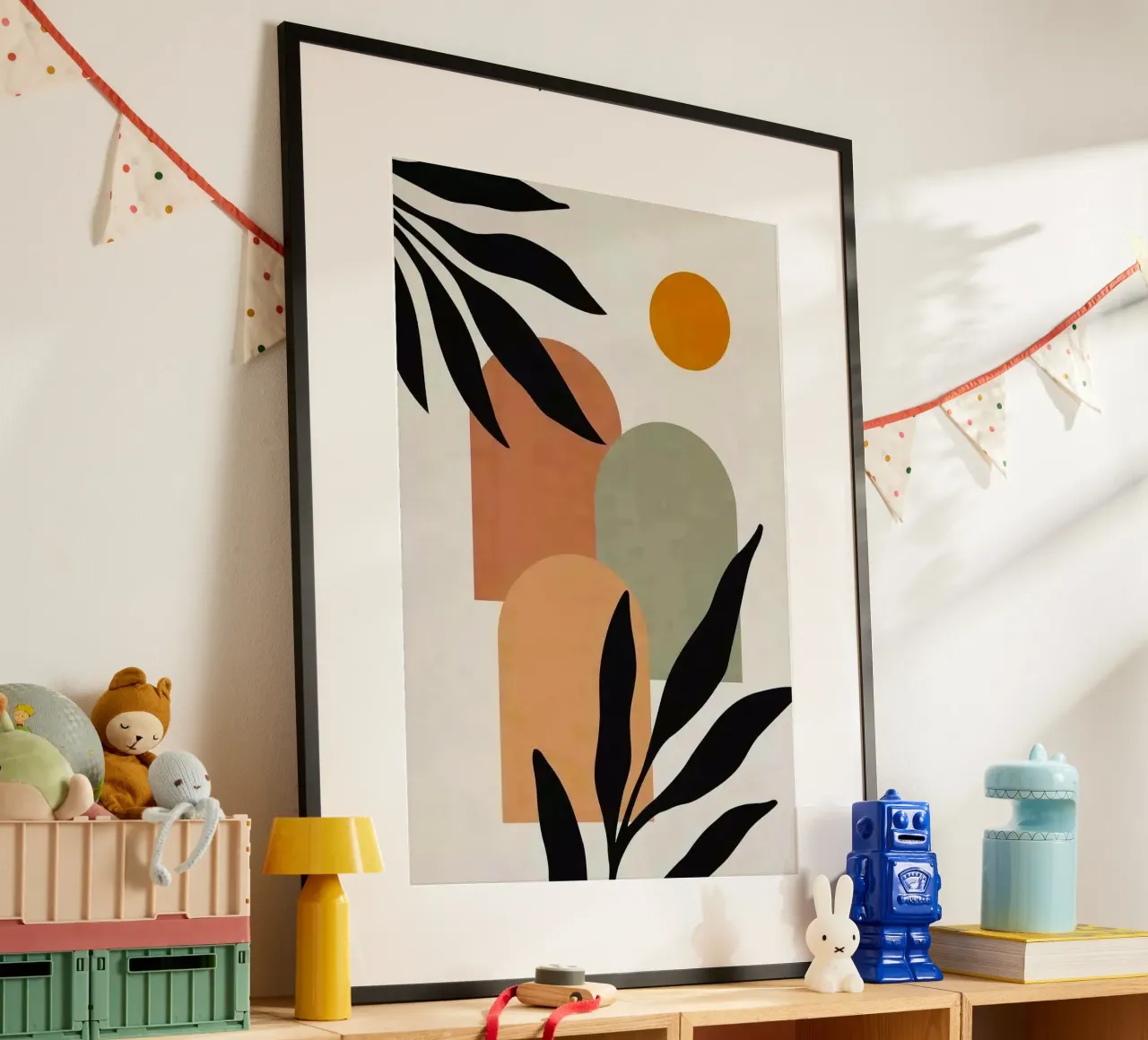 window shape branch poster con telaio in plastica da chaodays