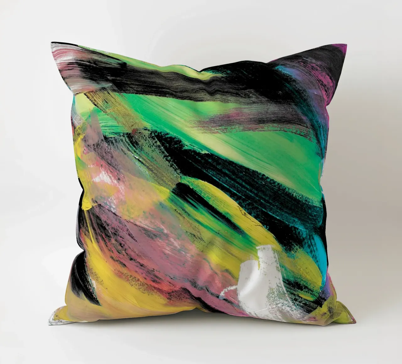Abstract Artwork Colourful #1 cuscino da kathrinmay